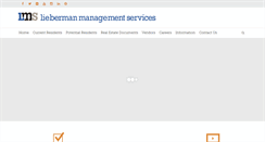 Desktop Screenshot of liebermanmanagement.com